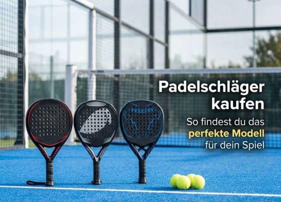 Padel Schläger kaufen – worauf solltest du achten? - Padelschläger kaufen – Form, Gewicht &amp; Material im Überblick | 1a‑sports.de