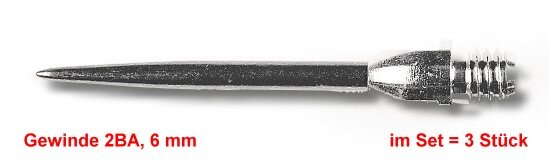 METALLSPITZEN für Softdarts, im SET mit 3 Stück
