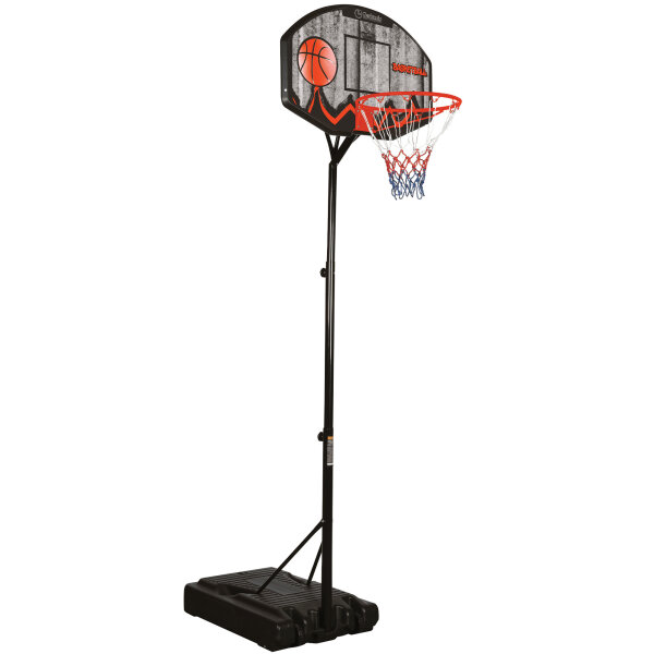 Mobiler Basketballkorbständer Memphis 190 - 260 cm Korbhöhe