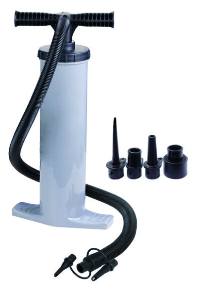 Nautilo Luftpumpe mit Doppelhub für FunTubes, Luftmatratzen und Sups