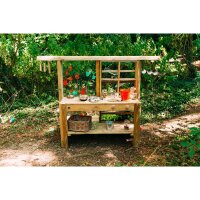Plum Discovery Matschküche Outdoor Spielküche Holz