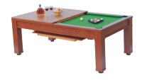 Pool Billardtisch "Comedor" 6ft inkl. 2-teiliger Abdeckplatte von JOHN WEST