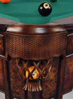 Pool Billardtisch Wellington mit Schieferplatte