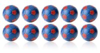 Robertson Kickerbälle Tischkicker Bälle Winspeed 24g - 10er Set blau/rot