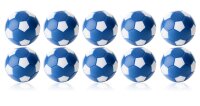 Robertson Kickerbälle Tischkicker Bälle Winspeed 24g - 10er Set blau/weiß