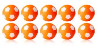 Robertson Kickerbälle Tischkicker Bälle Winspeed 24g - 10er Set orange/weiß