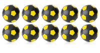 Robertson Kickerbälle Tischkicker Bälle Winspeed 24g - 10er Set schwarz/gelb