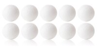 Robertson Kickerbälle Tischkicker Bälle Winspeed 24g - 10er Set weiß