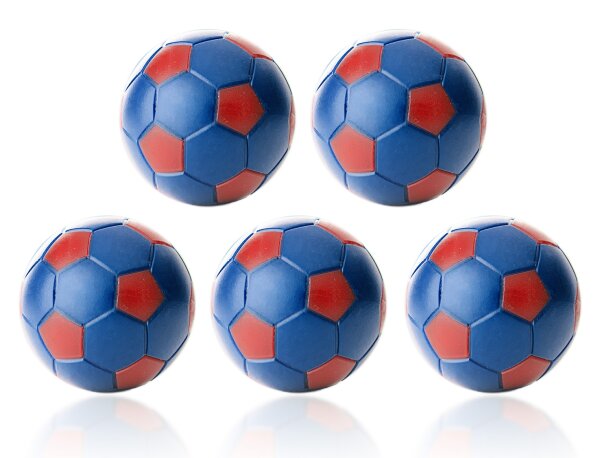 Robertson Kickerbälle Tischkicker Bälle Winspeed 24g - 5er Set blau/rot