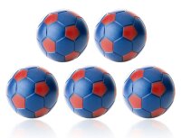 Robertson Kickerbälle Tischkicker Bälle Winspeed 24g - 5er Set blau/rot