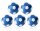 Robertson Kickerbälle Tischkicker Bälle Winspeed 24g - 5er Set blau/weiß