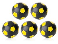 Robertson Kickerbälle Tischkicker Bälle Winspeed 24g - 5er Set schwarz/gelb