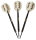 Roleo Profi Steeldartpfeile Professional - 90% Tungsten - 3er Set 24g
