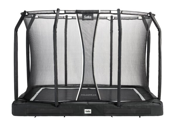 Salta Boden Inground Trampolin Premium Ground mit Sicherheitsnetz rechteckig