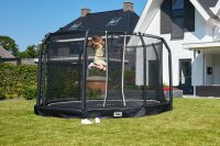Salta Boden Inground Trampolin Premium Ground mit Sicherheitsnetz rechteckig