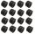 SET 16x Kicker Kickertisch Gummipuffer für 16 mm Stangen