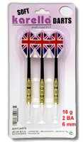Softdart Blister Set, 3 Dartpfeile, neu