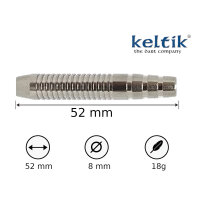 Softdart Soft Dart Pfeile Keltik Karadoc 18 g