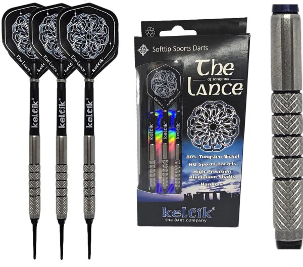Softdart Soft Dart Pfeile Keltik The Lance in 16g + 18g - 80% Tungsten