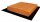 Soroplay Holz Sandkasten 120x120 cm inkl. Abdeckung und Textilvlies