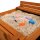 Soroplay Holz Sandkasten 120x120 cm inkl. Abdeckung und Textilvlies