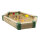 Soroplay Holz Sandkasten 210x130 cm 6-eckig