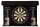 Steeldart Set Dartscheibe Winmau Blade 6 + Kabinett + 2 Satz Roleo Dartpfeile
