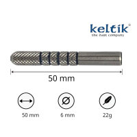 Steeldart Steel Dart Pfeile Keltik The Lance 22 g - 80% Tungsten