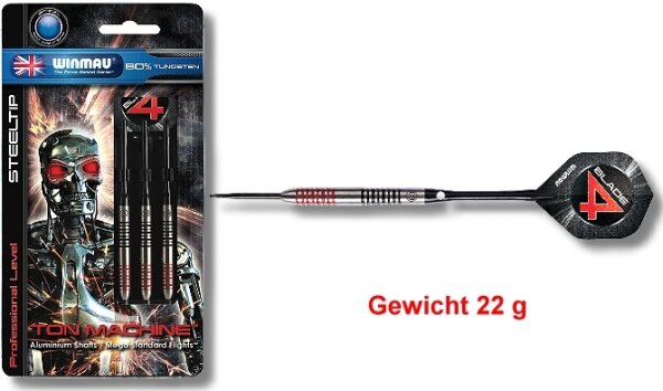Steeldart Steel Dart Pfeile Winmau Ton Machine in 22g + 24g
