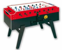 Tischkicker Kickertisch Master-Cup mit Münzung + Glasabdeckung
