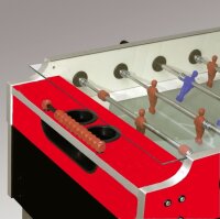 Tischkicker Kickertisch Master-Cup mit Münzung + Glasabdeckung