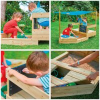 TP Ahoy Outdoor Holz Spiel Boot