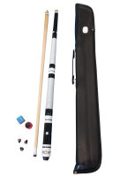 WinEver Billardqueue Set inkl. Tasche, Kreide, Trimmer...