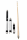 WinEver Billardqueue Set inkl. Tasche, Kreide, Trimmer und Ersatzleder