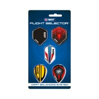 Winmau Dart Fly Sortiment Flight Selector - 5 Sets