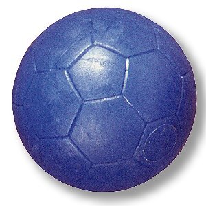 10x Kickerball Kicker Ball, 34 mm - 20 g - glatt / schnell - blau