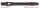 Shaft Alu medium, ca. 45 mm, schwarz