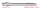 Shaft Alu medium, ca. 45 mm, silber