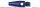 Shaft Alu ultra short, ca. 15 mm, blau