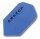 Dartfly Flights Amazon Slim-Form, blau - für Dartpfeile
