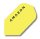Dartfly Flights Amazon Slim-Form, gelb - für Dartpfeile
