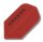 Dartfly Flights Amazon Slim-Form, rot - für Dartpfeile