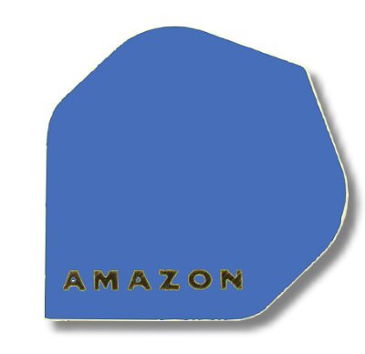 Dartfly Flights Amazon Standard, blau - für Dartpfeile