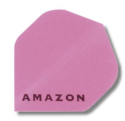 Dartfly Flights Amazon Standard, pink - für Dartpfeile