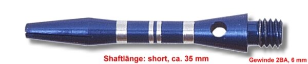 10 Set (30 Stück) Shaft für Dartpfeile Alu Stripe in verschiedenen Ausführungen