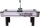 Charlsten Airhockey Tisch Typhoon 7ft – Luxus-Tisch mit Edelstahlfläche & Doppelmotor