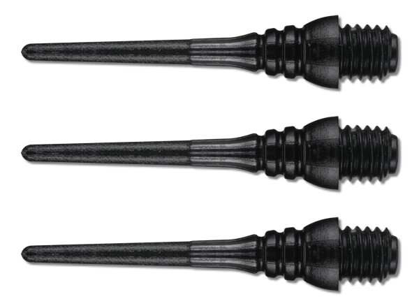 Softdart Spitzen Winmau TRITON schwarz  2BA, 50 Stück