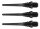 Softdart Spitzen Winmau TRITON schwarz  2BA, 50 Stück