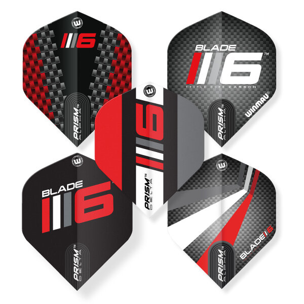Dartfly Flights Winmau Blade 6 Collection