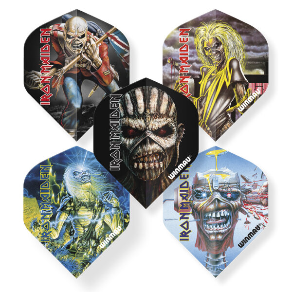 Dartfly Flights Winmau Iron Maiden Collection